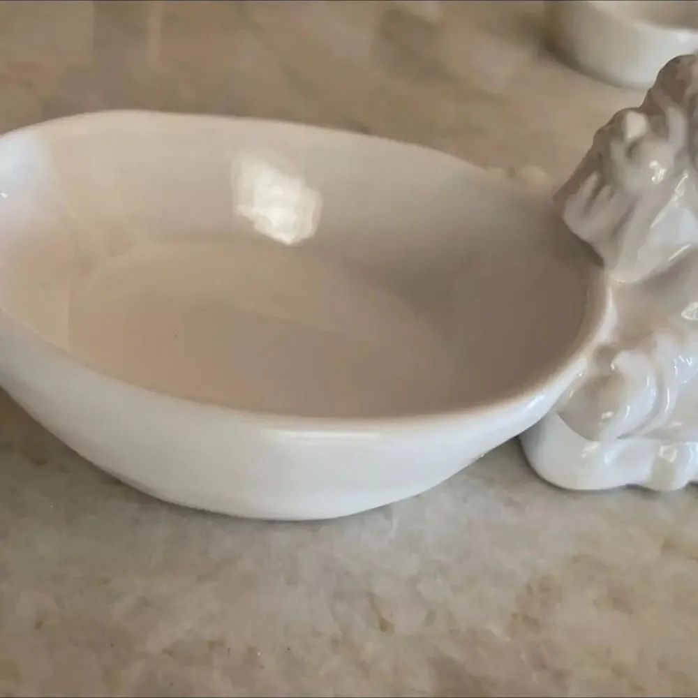 Vintage Williams Sonoma Santa candy dish  christmas